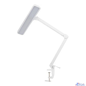 Rexant (31-0410) Лампа настольная бестеневая, струбцина, ECO light, 324 SMD LED, диммер, теплый/холодный свет, белая