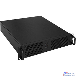 Exegate EX293321RUS Серверный корпус ExeGate Pro 2U390-04 <RM 19", высота 2U, глубина 390, БП 1000ADS, USB>