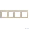 Legrand 672514 Рамка - 4 поста - Etika - слоновая кость
