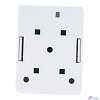 Розетка Lanmaster TWT-SM1-45/S6-WH настен.RJ45 кат.6 STP бел. (упак.:1шт)