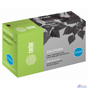 CACTUS CF226A Картридж для HP LJ Pro M402dn/M402n/M426dw/M426fdn/M426fdw (3100стр.)  Black