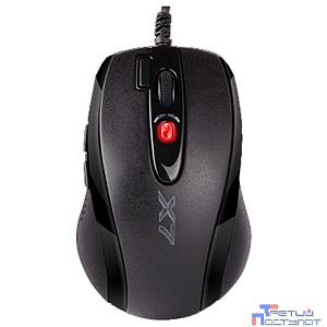 Мышь игровая A4Tech X-710MK , черный , оптическая, 2000dpi , USB, 7 кнопок,