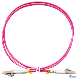 Cabeus FOP-50-OM4-LC-LC-0,5m Шнур оптический duplex LC-LC 50/125 mm OM4 0,5м LSZH