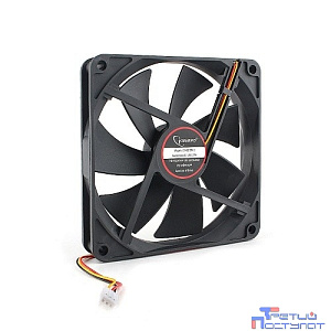 Gembird Вентилятор 140x140x25, шарикоподшипник, 3 pin, провод 40 см (D14025BM-3)