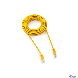 Cablexpert Патч-корд медный UTP PP10-7.5M/Y кат.5e, 7.5м, литой, многожильный (желтый)