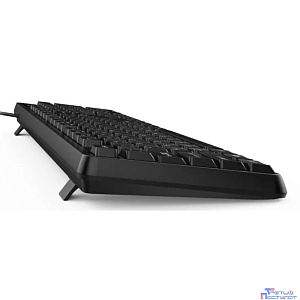 Клавиатура Genius Smart KB-117, {Черный, проводная, USB, 104 клавиши, защита от проливаний, регулировка наклона} [31310016402]
