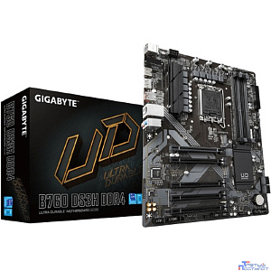 Gigabyte B760 DS3H DDR4 {Socket 1700, Intel®B760, ATX, RTL}