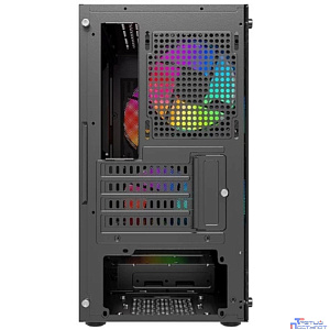Powercase Mistral Micro A3B ARGB, Tempered Glass, 2x 140mm ARGB PWM+1x 120mm ARGB PWM, чёрный, mATX  (CMMAB-A3-V2)