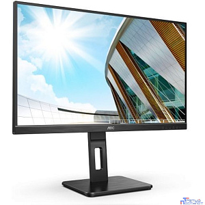 LCD AOC 23.8'' 24P2QM {VA 1920х1080 75Hz 4ms 300cd 178/178 3000:1 D-Sub DVI HDMI DisplatPort USB-C USB Pivot Speakers}