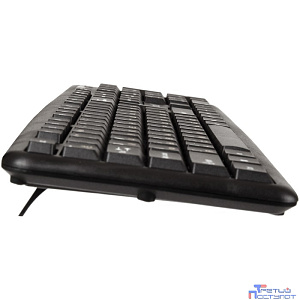 Exegate EX263905RUS Клавиатура Exegate LY-331, <USB, шнур 1,5м, черная, 104кл, Enter большой>, Color box