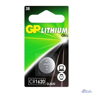 GP CR1620-7C1 10/900  (1 шт. в уп-ке)