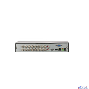 DAHUA DH-XVR5116HS-I3/T 16-канальный HDCVI-видеорегистратор с FR  HDCVI, AHD, TVI, IP, CVBS  IP-каналы: до 24 каналов, до 6Мп; : 1 SATA III до 16Тбайт; видеоаналитика 1 HDMI, 1 VGA; сеть: 1 RJ45 1000М