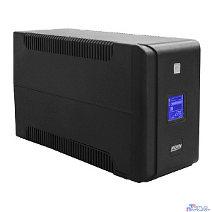 ИБП HIDEN EXPERT ULS2000C 2000ВА/1200Вт {Линейно-интерактивный,4xSchuko+2xIEC C13 LCD, USB,встроенные АКБ 2x12B/9Ач}