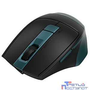 Мышь A4Tech Fstyler FB35C зеленый/черный оптическая (2400dpi) беспроводная BT/Radio USB (6but) (1583839)