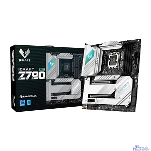 MAXSUN MS-iCraft Z790 WIFI V1/V2 (Socket 1700, ATX, 4xDDR5, HDMI/DP, 4*SATA3, 4*M.2, 1xPCI-E 16x/2*PCIEx4/1*PCIEx1, 4*USB 2.0, 4*USB 3.2 Gen1, 1*TypeC, LAN 2*2.5G, Bluetooth, Wi-Fi 802.11ax, RTL)