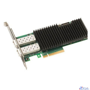 Intel Ethernet Converged Network Adapter XXV710-DA2, 2 x SFP28 Port, 25GbE, PCI-E v3 x8, iSCSI, NFS, VMDq. PCI-SIG* SR-IOV Capable