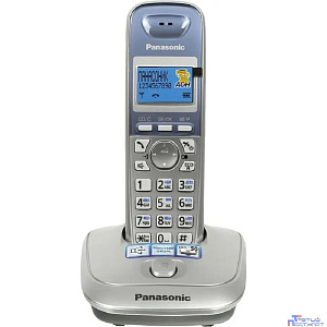Panasonic KX-TG2511RUS (серебристый) {АОН, Caller ID,спикерфон на трубке,переход в Эко режим одним нажатием}