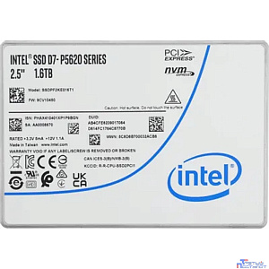 SSD жесткий диск PCIE 1.6TB TLC P5620  SSDPF2KE016T1N1 INTEL