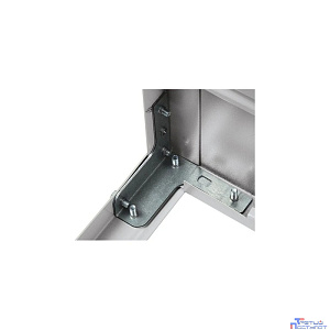 Стеллаж MS 200KD/100x50/4 (Размеры внешние (ВхШхГ) 2000х1000х500 мм, 4 полки, с разборной стойкой) [S24099245402]