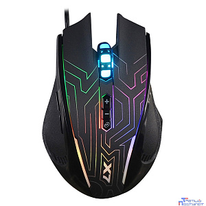 Мышь A4Tech X87 черный оптическая (2400dpi) USB (8but)