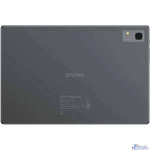 Digma CITI 1313C 4G SC9863A1 (1.6) 8C RAM3Gb ROM32Gb 10.1" IPS 1280x800 LTE Android 13 темно-серый 5Mpix 2Mpix BT GPS WiFi Touch microSD 128Gb 6000mAh (1911031)