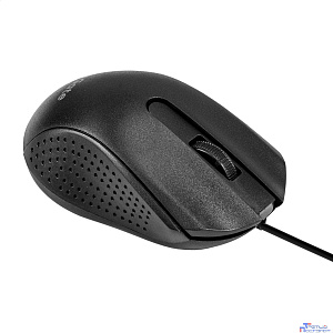 Exegate EX298192RUS Мышь ExeGate Professional Standard SH-8012 (USB, оптическая, 1000dpi, 3D, 3 кнопки и колесо прокрутки, длина кабеля 1,35м, черная, Color Box)