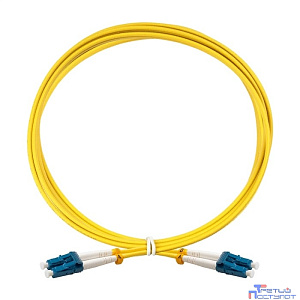 Exegate EX295125RUS Патч-корд волоконно-оптический FC-D-9-LC-LC-1M-LSZH (Шнур ВО SM 9/125 (OS2/G.652.D), LC/UPC-LC/UPC, Duplex, LSZH, 1м)
