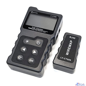 5bites LY-CT009 Тестер кабеля UTP / STP / TEL / POE / TDR / LCD / FLASH