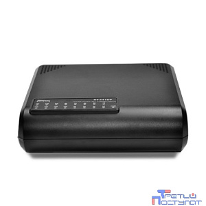 Netis ST3116P Коммутатор, неуправляемый 16-портовый 10/100 Мбит/с, 16 порта RJ45 10/100 Мбит/с, настольный, пластиковый корпус