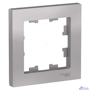 Systeme electric ATN000301 ATLASDESIGN 1-постовая РАМКА, АЛЮМИНИЙ
