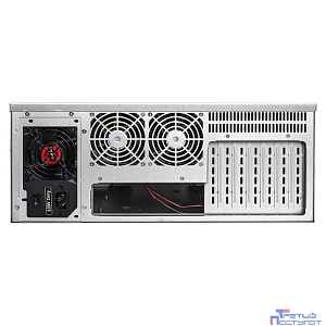 Exegate EX292552RUS Серверный корпус ExeGate Pro 4U660-HS24 <RM 19", высота 4U, глубина 660, БП 600ADS, 24xHotSwap, USB>