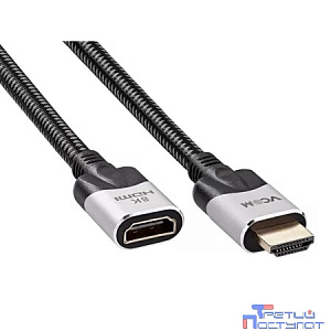 VCOM <CG516M-1.0> Кабель удлинительный HDMI 2.1v, 8K@60Hz, 1m, медь