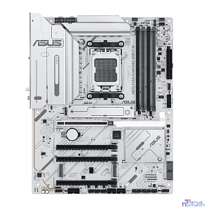 ASUS X870 MAX GAMING WIFI7 W(SocketAM5, ATX, 4xDDR5(256GB), HDMI, 1xPCIe5.0x16/2xPCIe4.0x16/1xPCIe3.0x16, 1xLAN (2.5GbE), Wi-Fi 7, BT, 4xSATA 6Gb/s, 3xM.2, 2xUSB4 Type-C, 4xUSB 3.2, 4xUSB 2.0) white