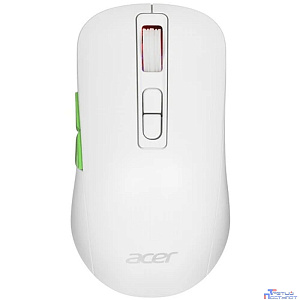Acer OMR311 [ZL.MCECC.034] белая оптическая 2400dpi cordless BT/Radio USB for gamer