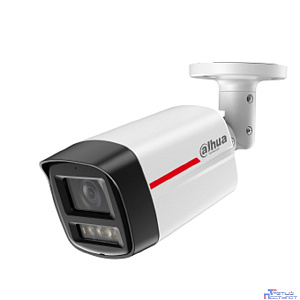 DAHUA DH-IPC-HFW2849TLP-S-LED-0280B-PRO Уличная цилиндрическая IP-видеокамера WizColor 8Мп, 1/1,8” CMOS, объектив 2.8мм, видеоаналитика, микрофон, LED 50м, IP67, металл