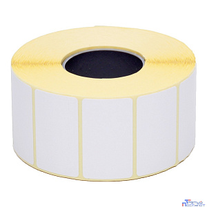 Термоэтикетки Cactus Eco CS-TE43251000 сегм.:43x25 mm самоклей. д.вн.рул.80мм д.вт.40мм 1000шт/рул белый