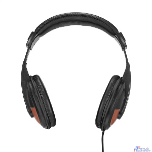 Exegate EX295315RUS Полноразмерные наушники с микрофоном (гарнитура) ExeGate Office HS-130S (2x3.5мм, динамик 40мм, 20-20000Гц, длина кабеля 2.2м, регулировка громкости)
