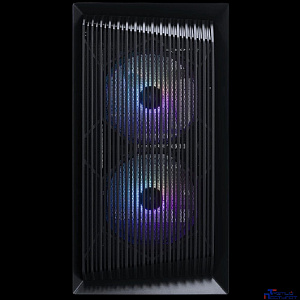 1STPLAYER BLACK.SIR BS-2 ARGB Black / mATX / 3x120mm ARGB fans / BS-2-BK-3F7