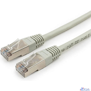 Cablexpert Патч-корд PP22-3m 1000G FTP 4 пары cat5E CCA molded 3м серый RJ-45 (m)-RJ-45 (m)