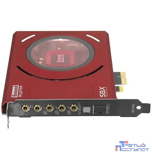 Звуковая карта PCI-E CREATIVE Sound Blaster Z SE,  5.1, Ret [70sb150000004]