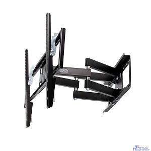 Kromax OPTIMA-409 черный 32"-65" макс.45кг настенный поворотно-выдвижной и наклонный