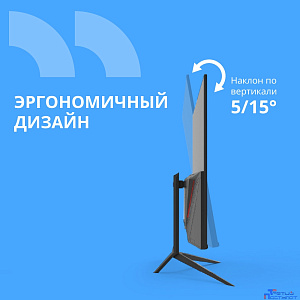 CBR LCD Монитор 27" MF-2701, VA, FHD 1920x1080, 100Гц, 1*HDMI/1*VGA, внешний БП, черный, кабель HDMI 1.5м [LCD-MF2701-OPC]