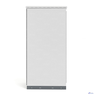 NTSS Шкаф напольный климатический NTSS RT 42U (ШхВхГ) 600x2175x800 мм, 4 профиля 19, с обогревом 400W, IP55, серый RAL 7035 NTSS-RT42U6080H400IP55