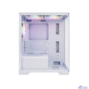 1STPLAYER MIKU Mi2 White / mATX / 3x120mm LED fans / Mi2-WH-3F1-W