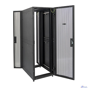 NTSS NTSS-DS42-60120-V3.1 Шкаф напольный серверный NTSS ПРОЦОД DS 42U 600х1200мм, двойные боковые стенки, панель потолка с щеточными вводами, двери перфорированная и перфорированная двухстворчатая