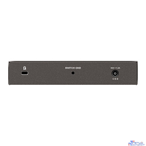 D-Link DGS-1008P/F3A Неуправляемый коммутатор с 8 портами 10/100/1000Base-T (4 порта PoE 802.3af/at, PoE-бюджет 60 Вт)