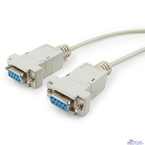 Кабель 0-модемный Cablexpert 9F/9F, Pro, 3.0м, пакет (CC-134-10-N)