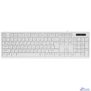 Клавиатура Gembird KB-8355U,{USB,белый, 104 клавиши, кабель 1,85м}