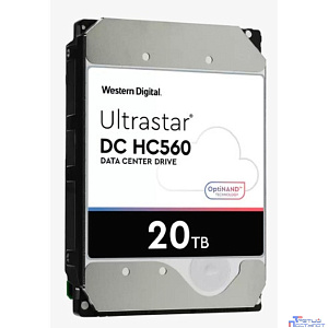 20Tb WD Ultrastar DC HC560 {SATA 6Gb/s, 7200 rpm, 512mb buffer, 3.5"} [0F38752/WUH722020BLE604/0F38765]