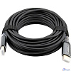 Кабель аудио-видео Cactus CS-HDMI-AOC-2-20 HDMI (m)/HDMI (m) 20м. позолоч.конт. черный
